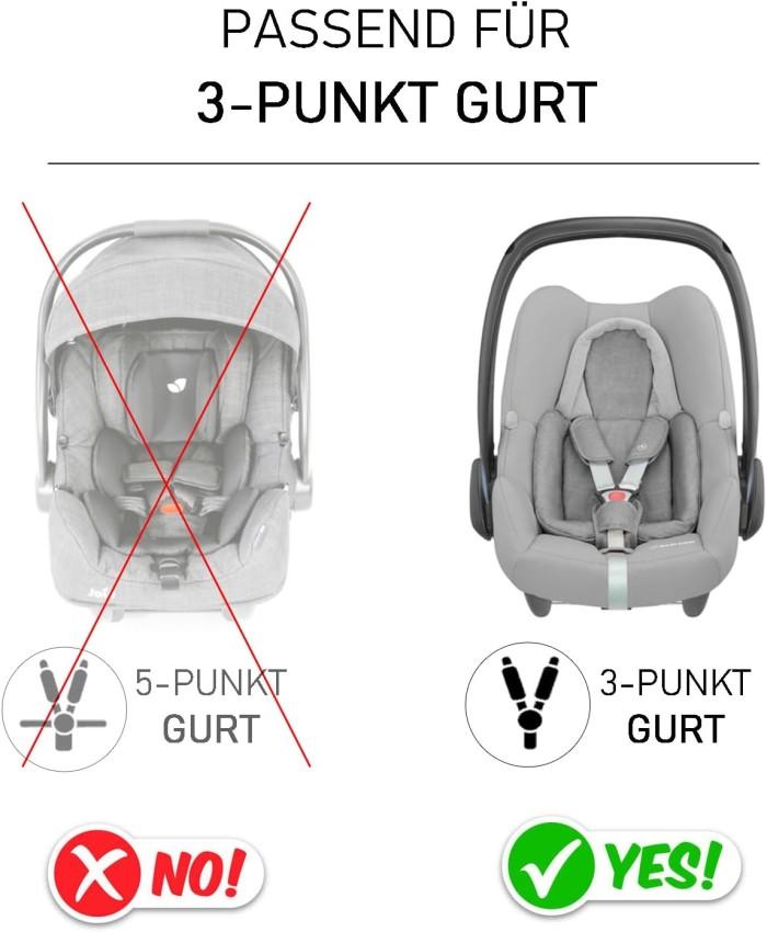 Universellt Sommaröverdrag för Babystolar i Våffelbomull