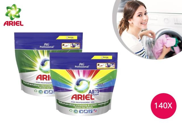 Ariel 3-in-1 Tvättkapslar storpack - 140 st