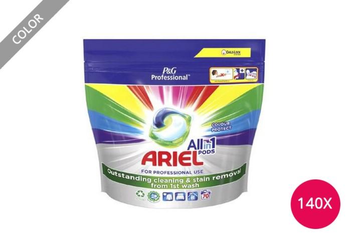 Ariel 3-in-1 Tvättkapslar storpack - 140 st
