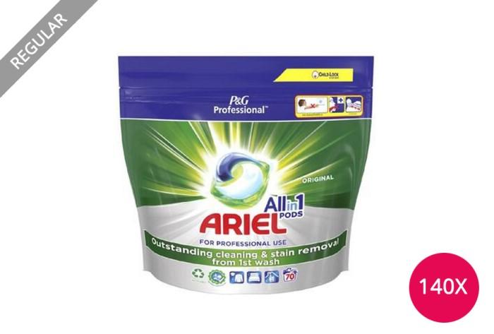 Ariel 3-in-1 Tvättkapslar storpack - 140 st