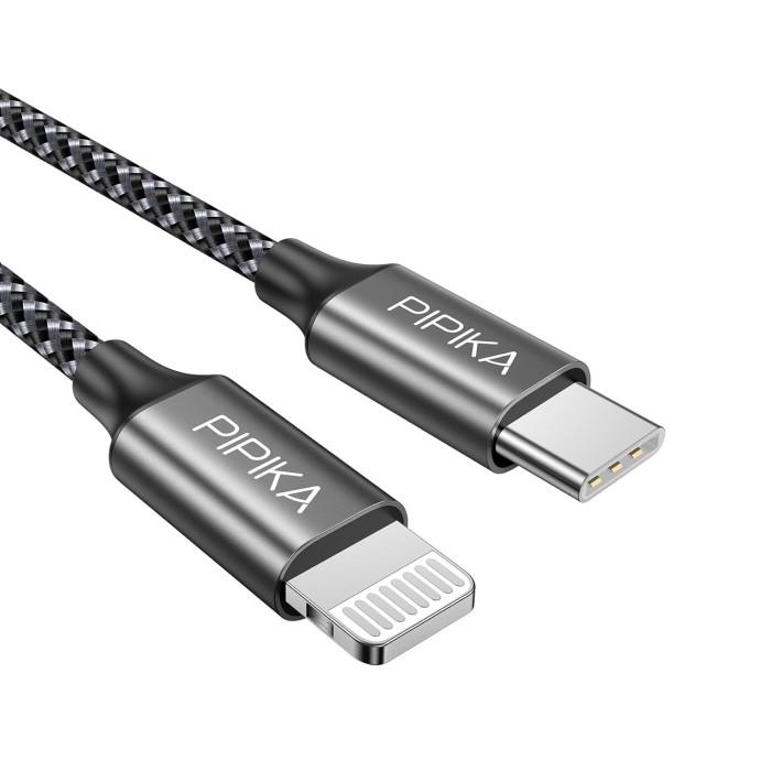 PIPIKA USB C till Lightning-kabel - 1 meter