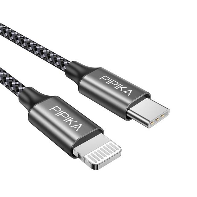 PIPIKA USB C till Lightning-kabel - 1 meter