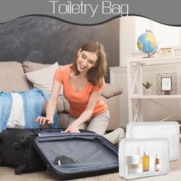 Transparenta Necessärset, 4-Pack, Vattentät
