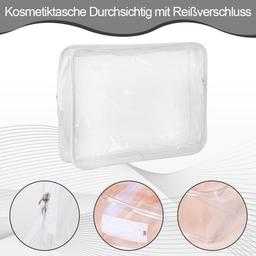 Transparenta Necessärset, 4-Pack, Vattentät