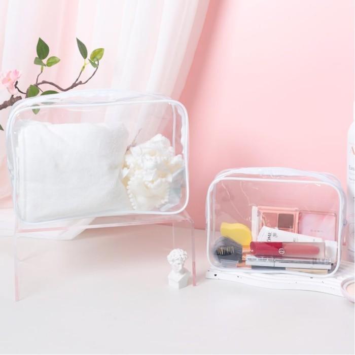 Transparenta Necessärset, 4-Pack, Vattentät