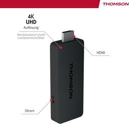 Thomson 4K UHD Streaming Stick med Google TV