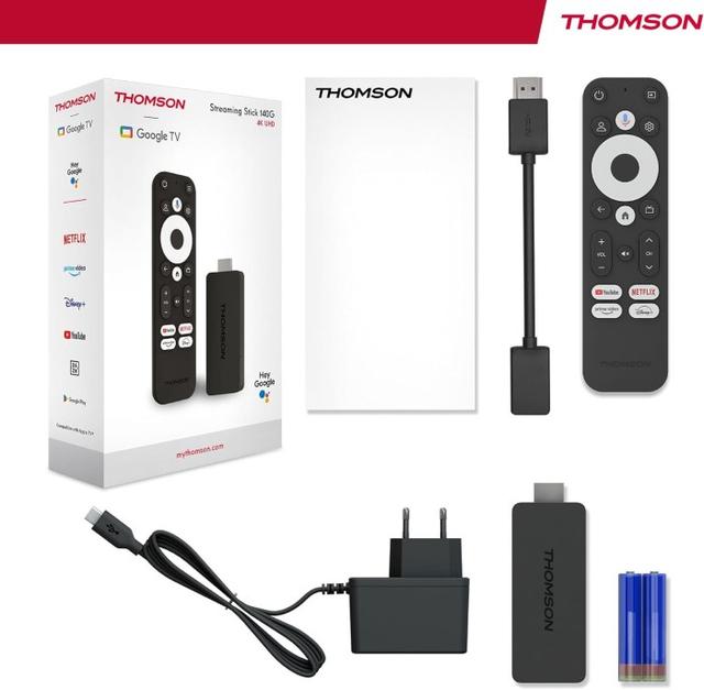Thomson 4K UHD Streaming Stick med Google TV
