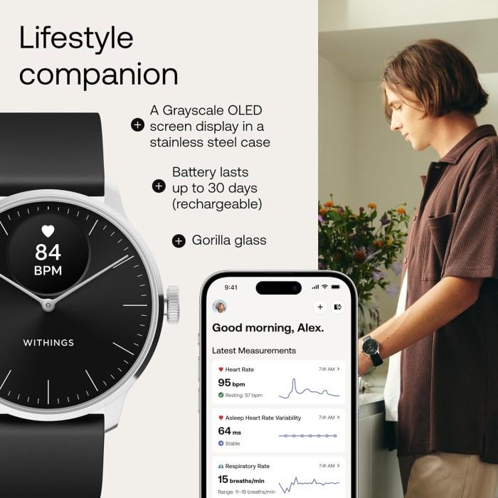 Withings ScanWatch Light - Hybrid Smartwatch