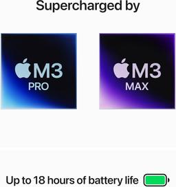 Apple 2023 MacBook Pro - 14 tum - M3 Max - 1TB SSD