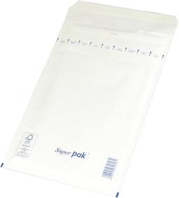 Bubbelplast kuvert Vita 220x340mm, 10-Pack