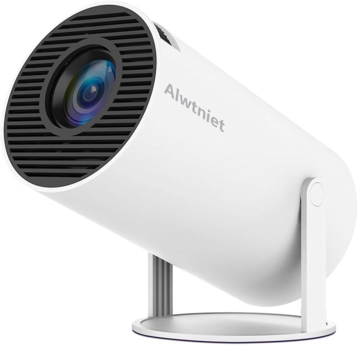 Bärbar 4K Android 11 Miniprojektor med 8000 Lumen