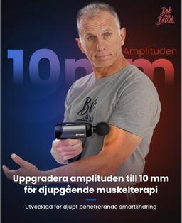 Bob and Brad T2 Pro Massagepistol med Värmeterapi