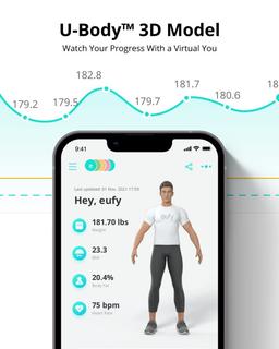 Eufy P2 Pro smart personvåg med Bluetooth