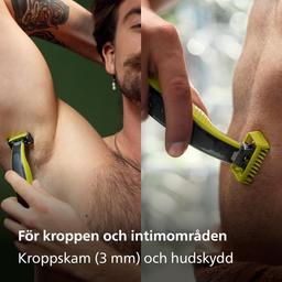 Philips OneBlade Hybridskäggtrimmer och Rakapparat Set