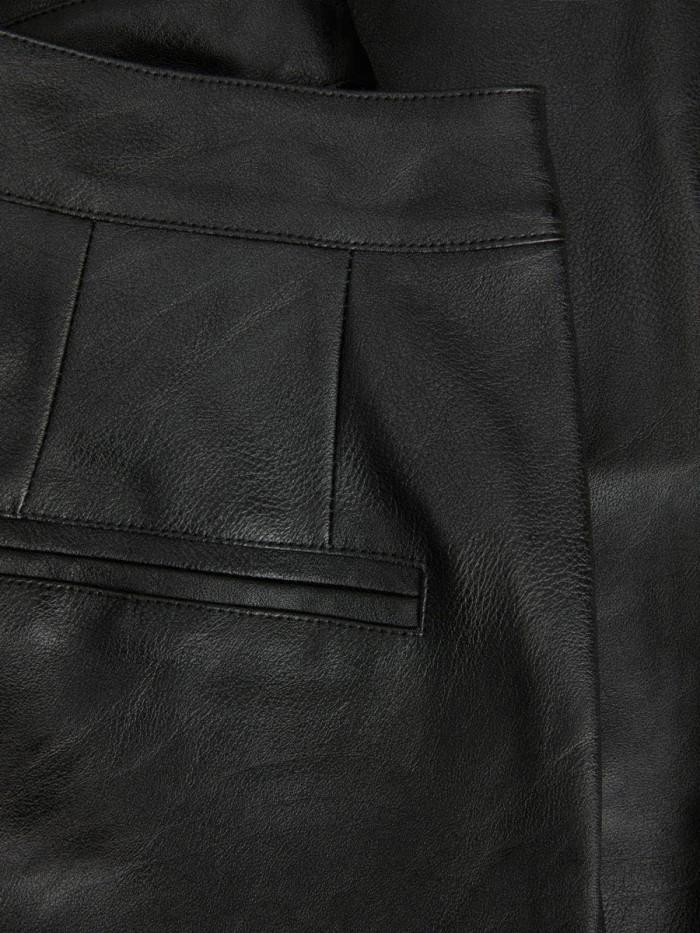 JACK & JONES Jxstella Slim Hw Faux Läderbyxor