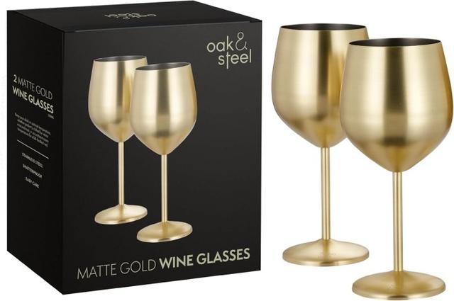 Vinglas i guld från Love is Blind