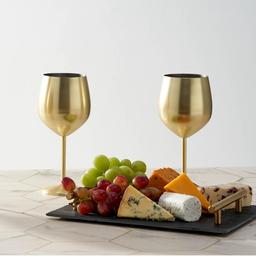 Vinglas i guld från Love is Blind