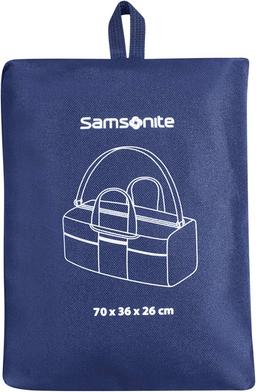 Samsonite hopfällbar duffelväska blå