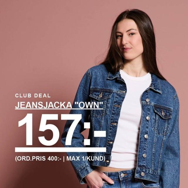 Stilrena Jeansjackor för Killar och Tjejer för bara 157kr!