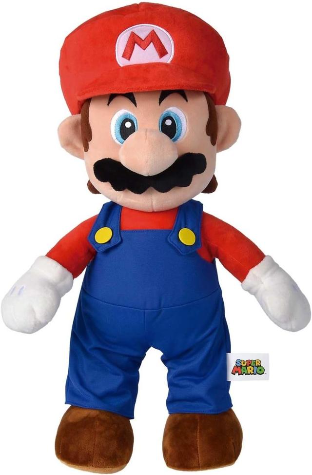 Super Mario Plyschleksak, 50 cm, Från 0+