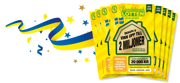 LANDSBYGDSLOTT 12 st + ICA presentkort 200kr för 147kr