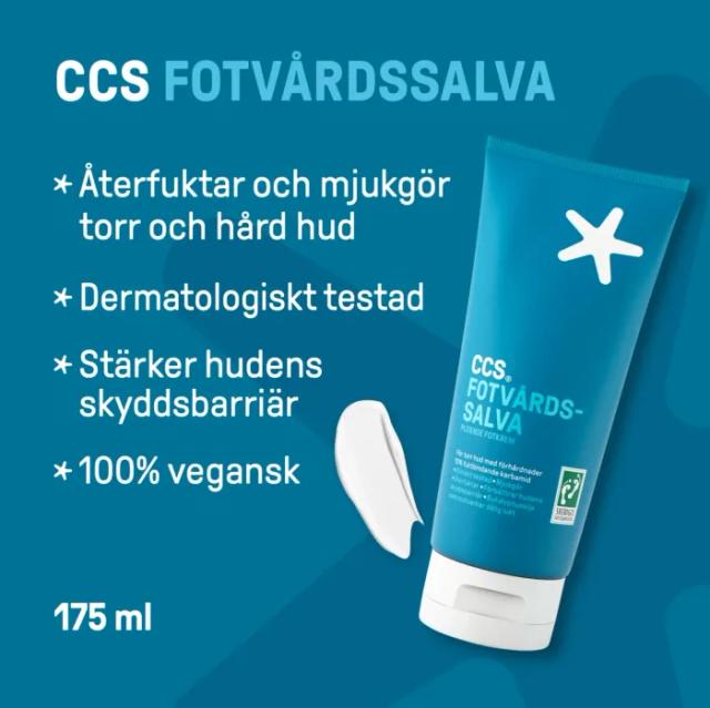 CCS Intensiv Fotvårdssalva, 175 ml