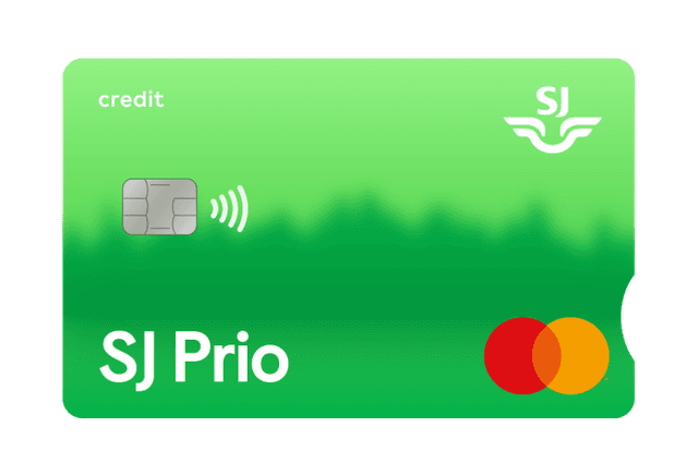 SJ Prio Mastercard Kampanjerbjudande