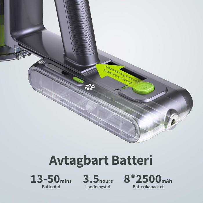 Kraftfull 10-i-1 Sladdlös Dammsugare KCV600

