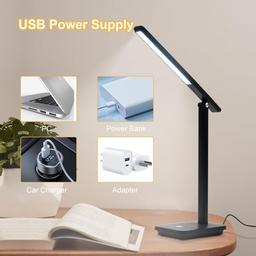 LED-Skrivbordslampa 3 Dimbara Ljusstyrkor