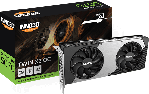 INNO3D GeForce RTX 5070 Twin X2 OC 12GB