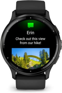 Garmin Venu 3 AMOLED Smartwatch - Black