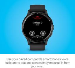 Garmin Venu 3 AMOLED Smartwatch - Black