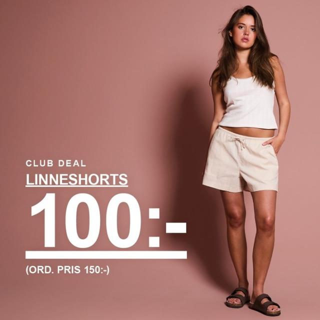 LAGER 157 Linneshorts 100kr clubdeal