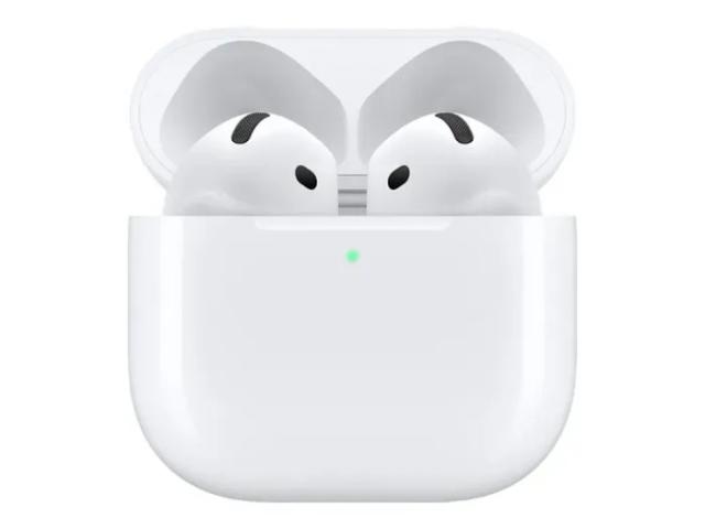 Apple AirPods 4 True Wireless-öronsnäckor - vita