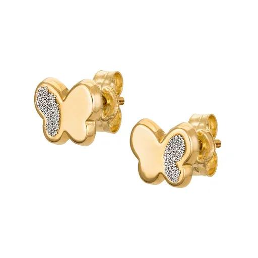 18K Guld Örhängen - Eleganta Smycken
