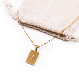 18K Gold Plated Golden Star Necklace
