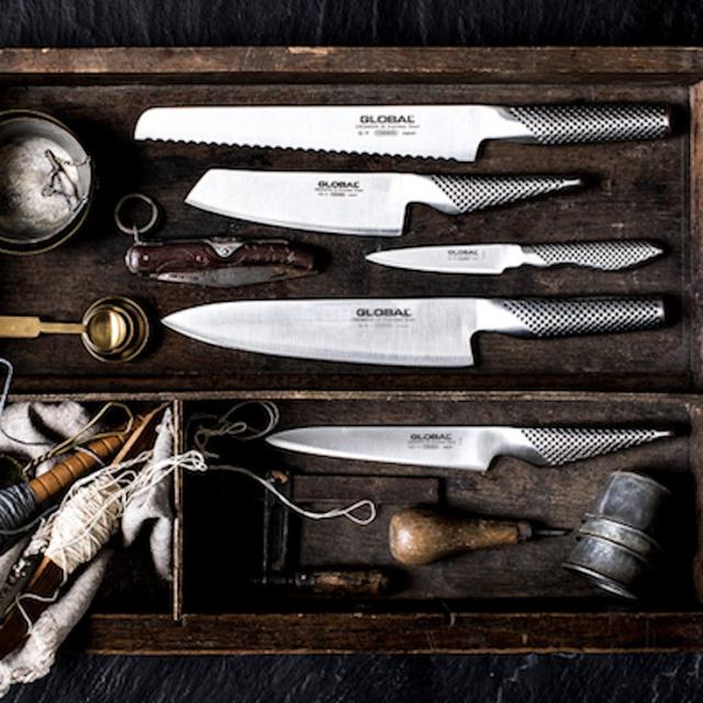 GLOBAL Knivset 5 delar 50% rabatt 
