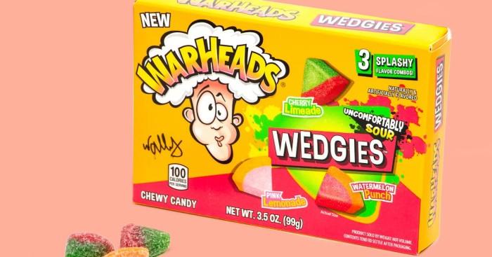 Warheads Extreme Sour Candy Wedges 99g