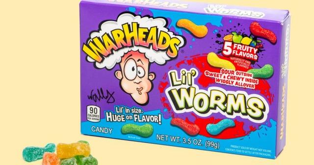 Warheads Lil' Worms Sour Candy 99g