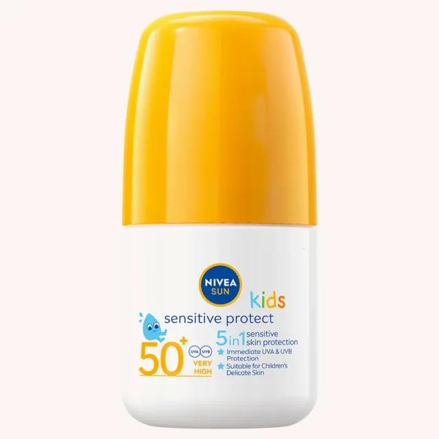 NIVEA Kids Sensitive Roll-On SPF50+, 50ml 50% rabatt 