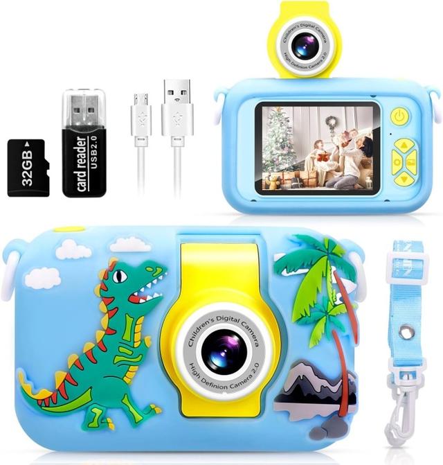 Kids Digital Camera with 180° Swivel Lens
