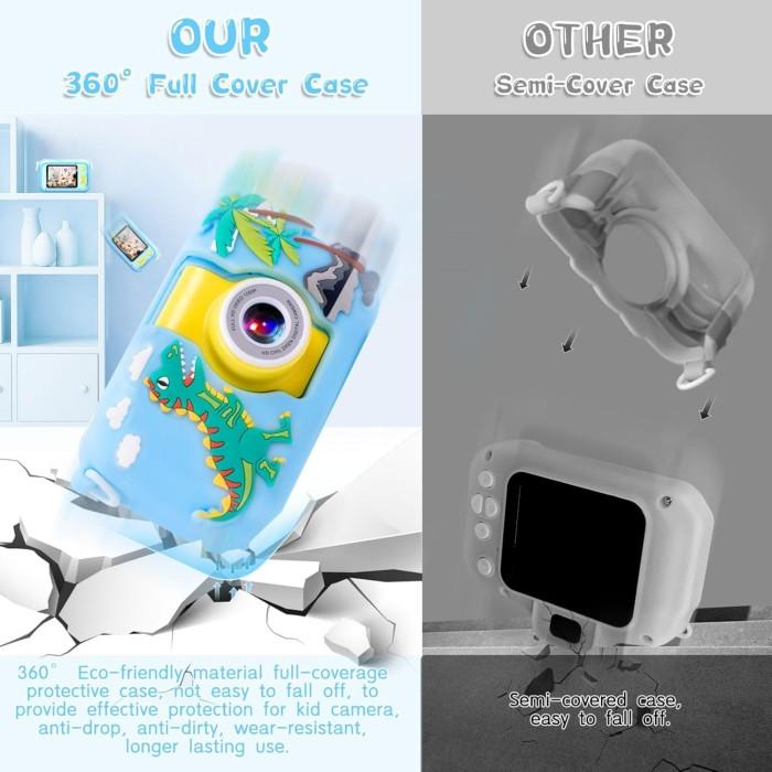 Kids Digital Camera with 180° Swivel Lens

