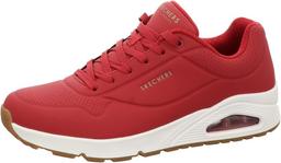 Skechers Uno Herrsneakers - Mörkröd