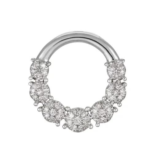 18K Guld Diamanthängen - Elegans Kollektion