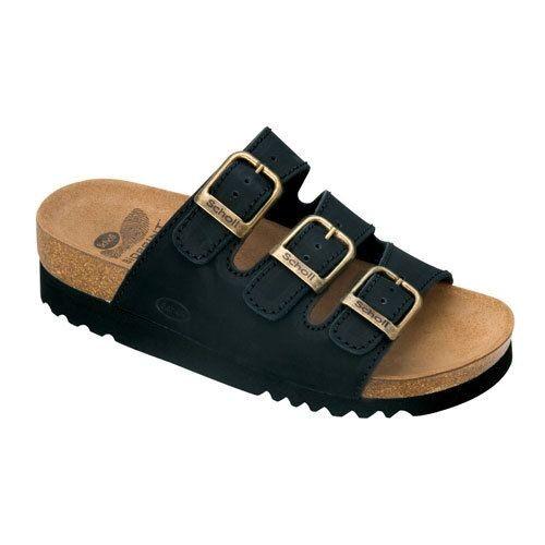Scholl Rio Svart Komfort Sandaler