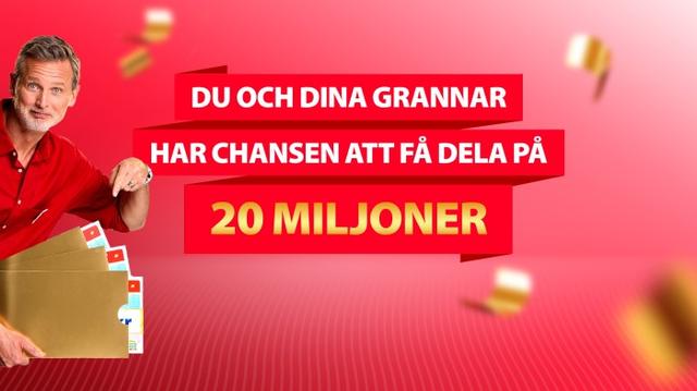 Postkodlott med Exklusivt Erbjudande!