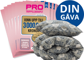 Exklusivt Trippelskrapet Rabatterbjudande
