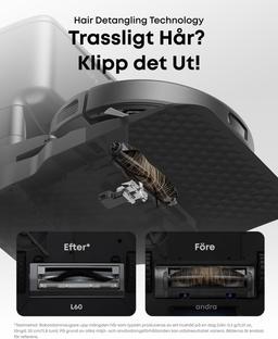 Eufy L60 Robotdammsugare med Självrengöringsfunktion
