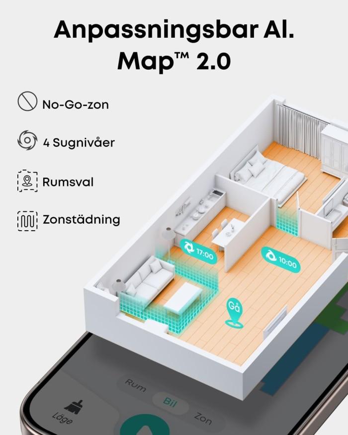 Eufy L60 Robotdammsugare med Självrengöringsfunktion
