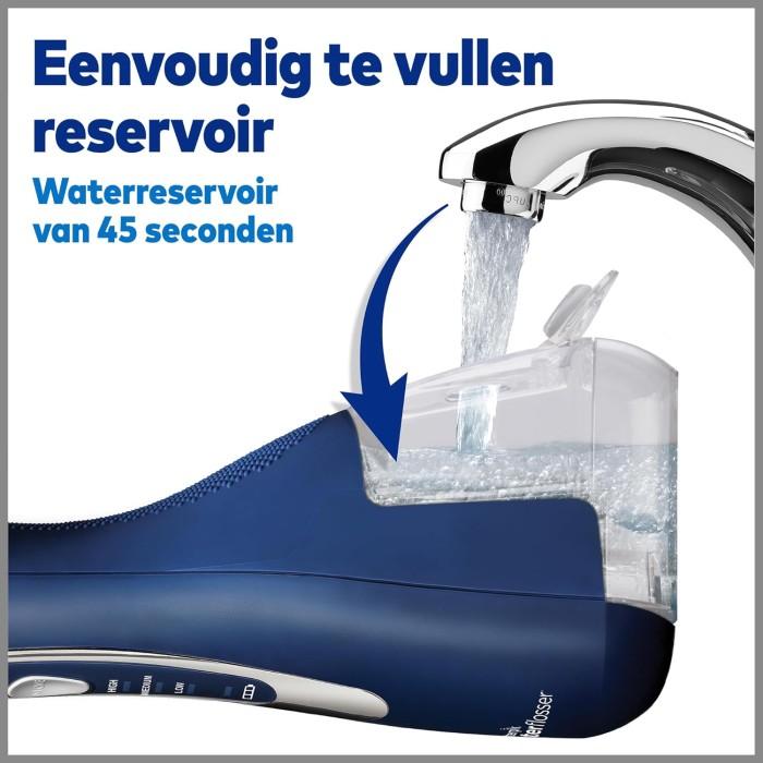 Waterpik WP-583EU Cordless Water Flosser, Blue